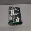 Cnkwei Dog Pajamas Medium Large Dog Paw Printed Greyhound Pajamas Jumpsuit Bodysuit (Black White)