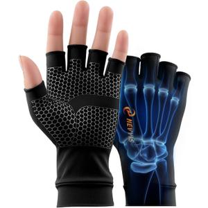 NEVVIS Compression Gloves Women Men, Arthritis Gloves for Women for Pain, Carpal Tunnel, Swelling Edema, Tendonitis...1 Pair (X-Large)