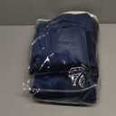 EMEMA Navy Blue Velvet Curtains 84 Inch Length 2 Panels Set, Elegant Blackout Curtains for Bedroom, Grommet Thermal Insulated Soundproof Room Darkening Window Drapes for Living Room W42 x L84