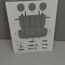 CAROMOP Luxury PU Leather Car Seat Covers Full Set-Waterproof Seat Protectors with Split Bench Seat Covers for Cars-Universal Cars Interior Covers for Sedans, SUVs, Pick-up Trucks(Gray/Gray Line)