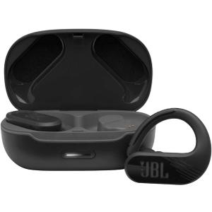 JBL Endurance Peak II - Waterproof True Wireless in-Ear Sport Headphones - Black, Small