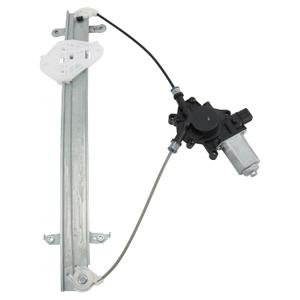 TRQ Front Left Power Window Regulator & Motor Assembly Drivers Side Compatible with 2010-2014 Subaru Legacy Outback with Anti-Pinch