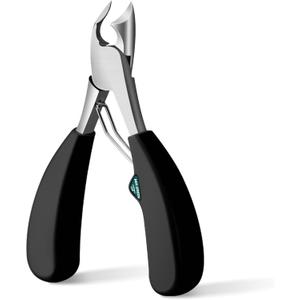 MR.GREEN Toenail Clipper Stainless Steel Ingrown Nail Cutter Good at Cutting Thick and Hard Nails Pedicure Tools (Black)