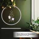 HOHIYA 2 Pcs Christmas Card Display Wall Holder Display Hanger for 24 Cards Hanging Holiday Party 14.5 Inch Taiwan Made Gold