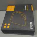 Tefici Electric Heated Blanket Throw, Super Cozy Soft 2Layer Flannel 50" x 60" Heated Throw with 3 Heating Levels & 4 Hours Auto Off, Machine Washable, ETL&FCC Certified, Home Office Use,Camel