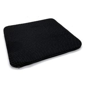 Jaegvida Silicone Seat Cushion Breathable Gel Egg Seat Cushion with Non-Slip Cover for Office Chair Car and Wheelchair (Black)