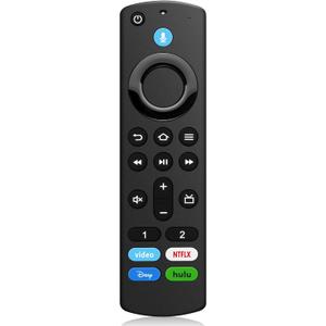 Replacement Voice Remote Control fit for Fire Smart TVs Stick/TV Cube/Lite/4K/4K Max and fit for Insignia/Toshiba/Pioneer Smart TVs