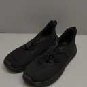 HIITAVE Little Big Kids Sneakers Children Sport Athletic Running Shoes for Boys Girls Youth, Size 38, All Black 