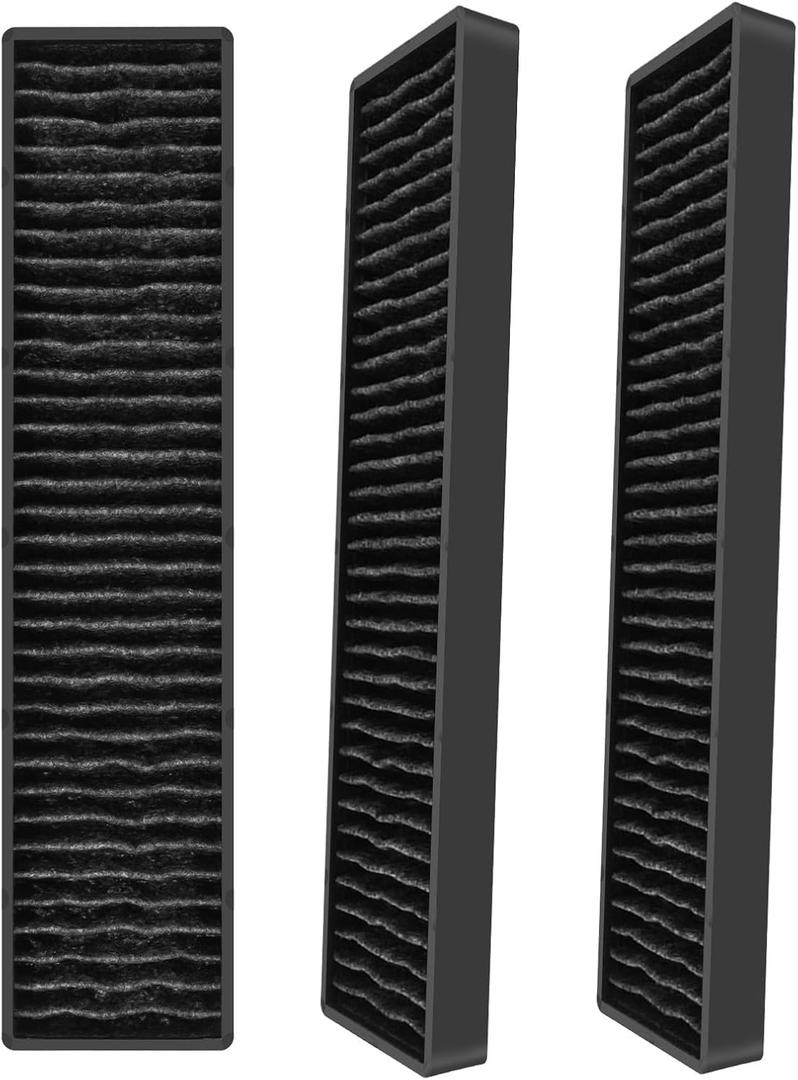 WB06X10807 Microwave Charcoal Filter Compatible with GE Microwave Filters Replacement PVM9005SJ8SS JVM7195SK6SS PNM9216SK5SS JVM7195EK5ES JNM7196SK6SS JNM7196DK5BB JVM7195DK5WW,LG LMV2031ST(3 Pack)