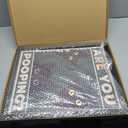 Heiple Framed Bathroom Wall Art Black Cat Are You Pooping Funny Wall Decor Hanging Sign for Vintage Home Farmhouse Decor (Black, 16"x20")