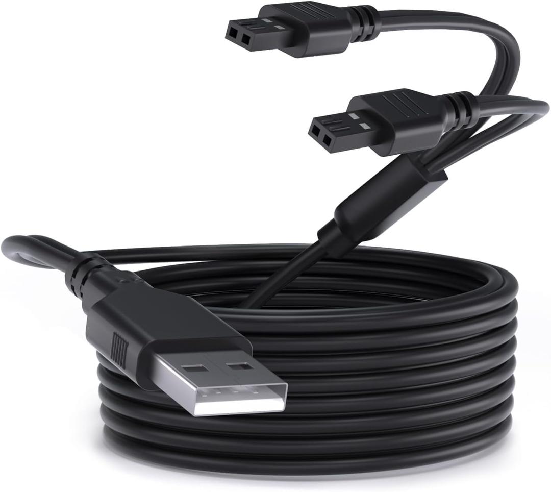 vhbw for PetSafe USB Charger Cable PAC00-16357 Compatible with PetSafe 100, 300, 600 and 900 Yard Remote Trainers and Lite Remote Trainers