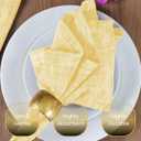 Set of 6 Dinner Napkins 100% Cotton - Soft Durable Reusable - Perfect for Dining Weddings Parties Holidays Christmas and Everyday Use Table Napkins - 18x18 Inch Cotton Napkins Yellow