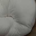 QUEEN ROSE Pregnancy Pillow, U Shaped Full Body Pillows for Sleeping Support, 55 Inch Maternity Pillow for Pregnant Women with Cooling Silky Cover, Blue