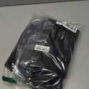 Women's Full Zip Fleece Short Vest Warm Winter Sleeveless Stand Collar Sherpa Crop Coat (X-Large, Black)