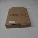 Desk Organizers and Accessories, 5-Tier Paper Letter Tray Organizer with File Holder, Desktop Organizer for Office Supplies (Black) (12" x 12" x 12")