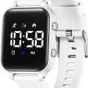 Kids Digital Watches for Boys Girls, Sports Watch with Fitness Tracker, Pedometer, Alarm Clocks, Stopwatch, No App Needed Waterproof Kids Watch, Gift for Teens Student Girls Boys Ages 5-14