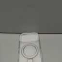 UMIONE for iPhone 17 Pro Clear Magnetic case with Stand and Finger Ring, Compatible with magsafe, Shockproof Transparent Hard Plate, Full Body case, Universal for Boys and Girls 6.3 - White