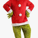 The Grinch Santa Costume Adult Plus L