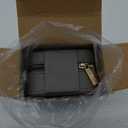 BONNY DODO Small Travel Jewelry Organizers Box for women with PU Leather Portable Mini Jewelry Case with compartments for Necklace Rings Earrings,Luxury Giftable boxes. (Gray, M)