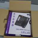 Ornin 2-Line Corded Telephone Systems for Small Business and House, Desk Phone Only (Black)