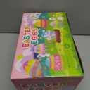 [6 Surprise Golden Eggs] 150 Pack 3 Inch Large Easter Eggs, Empty Easter Eggs Fillable, Bright Colors Plastic Eggs Bulks for Easter Hunt, Easter Party Favor, Basket Stuffers Fillers