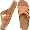 KuaiLu Womens Sandals Khaki Size 10