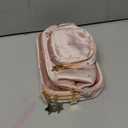 Wedama Makeup Bag Gift for Women, Double-layer Cosmetic Bag with Jewelry Storage and Brush Holder 3 Pcs Velvet Makeup Organizer Bag Gift Set Travel Toiletry Bag for Women Girls, Pink