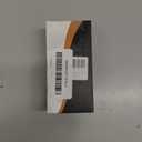 Sliding Barn Door Floor Guide, Quiet Bearing, Barn Door Adjustable Rubber Rollers, Barn Door Floor Track, Flush Bottom, Round Edge Design, 4.49" L*1.57" W*1.97" H