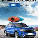Wonderdriver Roof Rack Cross Bars 300lbs Compatible with Volkswagen VW Atlas Cross Sport 2020-2026(Not for Atlas), Heavy Duty Aluminum Lockable Roof Rails Crossbars Carrier Luggage