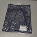 Hilinker Womens Sexy Off The Shoulder Tops Short Batwing Sleeve T Shirt Oversized Casual Tee Navy Blue Small (Blue, S)