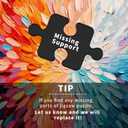 Puzzles for Adults 1000 Pieces Color Explosion, Impossible Puzzles 1000 Piece, Gradient Colorful Hard Difficult Clearance Puzzle for Adults, Challenging Jigsaw Art Painting