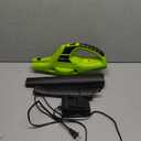 Mueller UltraStorm Leaf Blower Cordless Electric, with 2 Batteries and Charger, 140 MPH 20 V Powerful Motor, 2 Speed Levels, 1hr Charge, Lightweight, Blowers for Lawn Care, Blower for Snow (Green)