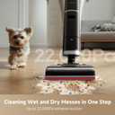 DREAME H15 Pro Heat Wet Dry Vacuum Cleaner, 185F Hot Water Floor Cleaning, Cordless Vacuum Mop with GapFree AI Robotic Arm, 22KPa Suction, 0 Hair Tangle, 212F Self-Clean, 194F Hot Air Drying