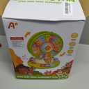 Learning Toys for 1 2 3 Year Old Boy Girl, Spin and Sing Alphabet Zoo with Sounds for Toddler 1-3, Educational Development Toy for Kid, Christmas Birthday Gifts for Baby 12-18 Months+