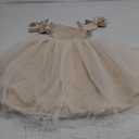 TTYAOVO Flower Girl Dress Bowknot Pageant Wedding Party Gown 6Y 2074 Champagne