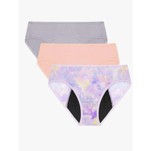 Neione Teen Girls Period Underwear - Leakproof Panties for Tween & First Period Starter, Comfortable Hipster Briefs 2XL