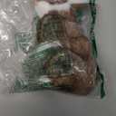 9.25 Inch Plush Rabbit Faux Fur Lifelike Hare Easter Bunny Simulation Toy Home Decoration Gift (Brown)