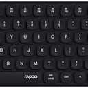 Rapoo E9310M Wireless Keyboard for Mac/iPad/PC, Multi-Device Bluetooth Keyboard with Number Pad, Low-Profile, Quiet Typing, 99-Key, Battery Powered, Support 4 Devices for Windows, Linux, Chrome, Mac