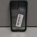 Diaclara Designed for iPhone 13 Case, Full Body Rugged with Built-in Touch Sensitive Anti-Scratch Screen Protector, Soft TPU Bumper Case for iPhone 13 6.1" (Green)