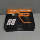 SEEKONE Heat Gun 1800W Heavy Duty Fast Heat Hot Air Gun Kit with 752&1112400-600 Dual-Temperature Settings and 4 Nozzles with Overheat Protection for Crafts, Shrinking PVC, Stripping Paint