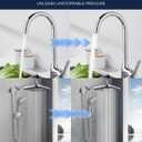 Water Pressure Booster Pump 180W Automatic Home Water Pump with Water Flow Switch for Household Shower Kitchen Bathroom Irrigation