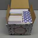 Better Office Products Christmas Holiday Greeting Card Set, 100 Pack, 4 x 6 Inch, 12 Assorted Custom Illustrative Designs, Blank Inside, Complete with Envelopes, 100 Christmas Cards Set