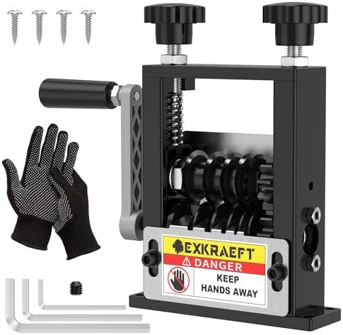 Wire Stripper Machine Gauge Wire 3-17mm, Manual & Electric Drill Compatible Copper Wire Stripping Tool with 6 Channels 5 Blades, Scrap Wire Stripping Machine for Efficient Cable Stripping