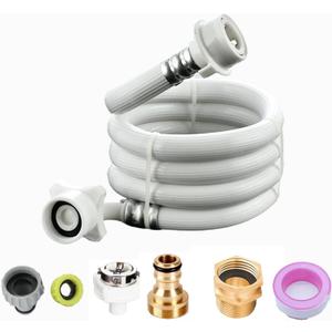 Portable washing machine hose, Used for washing machine water supply linefaucet adapter for portable washer,washing machine hoses 6ft