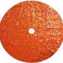 DUOBAO Orange Sequin Tree Skirt Xmas 24inch Christmas Skirts for Halloween Xmas Holiday Party Decorations