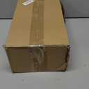 BagDream Recyclable Kraft Paper Gift Bag, 8x4.25x10.5 Inches, 100Pcs, Black, with Handles, Bulk, FSC Compliant, Multipurpose