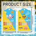 50 Pcs 2 x 3.5 Inch Have A Cool Summer Tags Summer-Themed Gift Tags | Sunshine Hanging Tags Fun Name Labels for Birthday Party,School, Teachers, Friends, Family, Party Decor