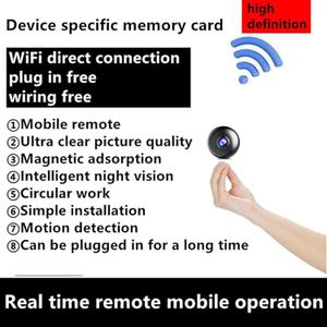 Only 0.9 inch! Hidden Camera with Audio/Video. Mini Small Camera. Spy Hidden Cameras for Home Indoor Use. Spy Cam with Night Vision and Motion Detection Baby Monitor Small Mini Wireless Outdoor H62 1