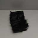 6.6Ft Halloween Light Up Giant Spider,Scary Large Hairy Spider with Green Lighted Eyes for Yard Lawn Halloween Outdoor Decorations,Indoor Party Decor,Black