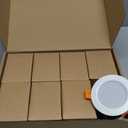 LEDLightsWorld 3 Inch LED Recessed Lighting Dimmable Downlight, 5W (40W Halogen Equivalent), 3000K Warm White, CRI80, Recessed Ceiling Light with LED Driver (8 Pack)